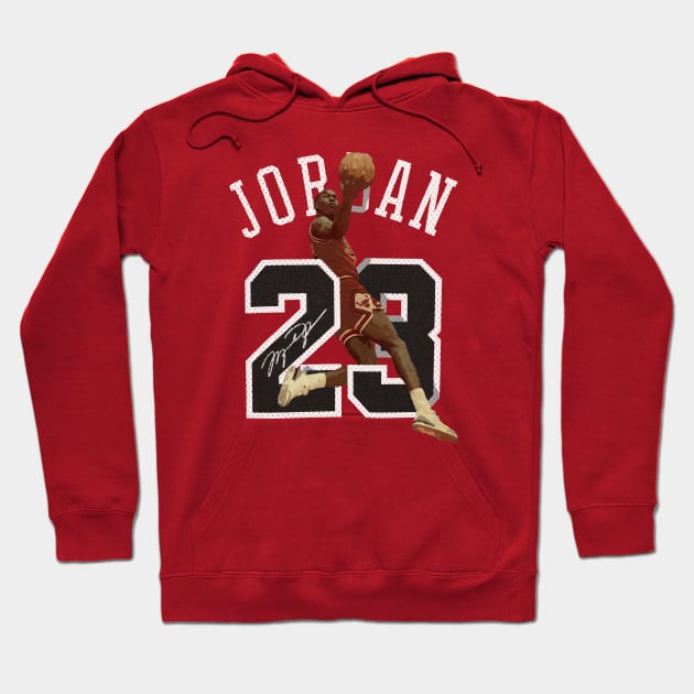 MJ23 Bulls Jersey 23 Hoodie by MJ23STORE